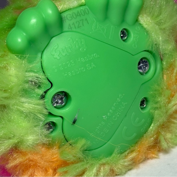 2023 Hasbro Furby Furblet Neon Multicolor Interactive Toy - tested & Works - Picture 7 of 7